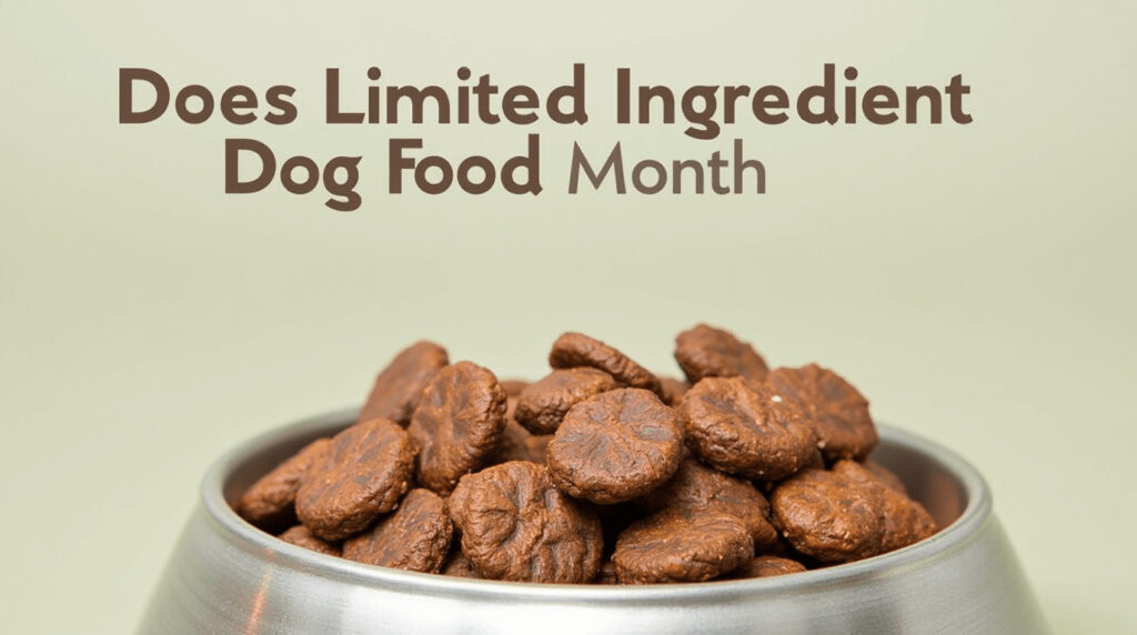 Does limited ingredient dog food help?
