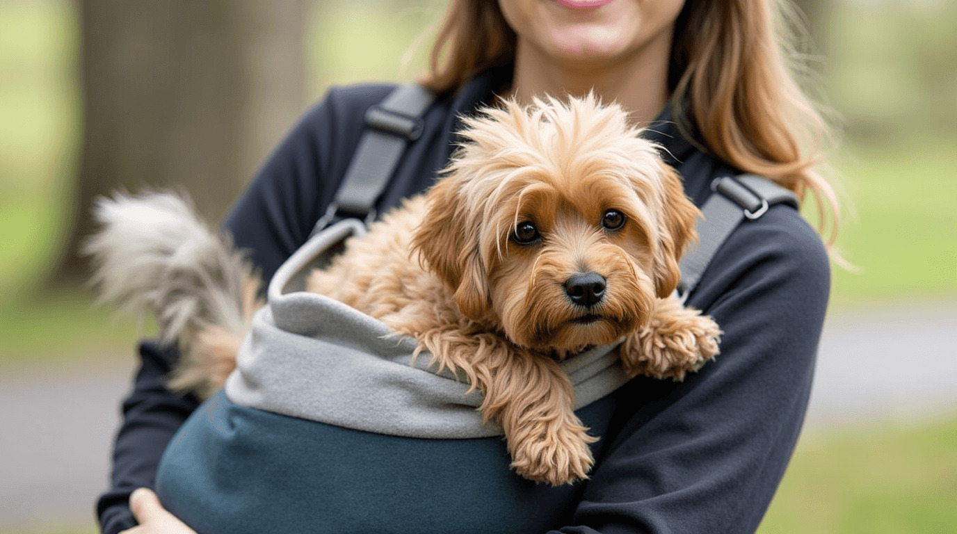 Versatile Dog Sling Carrier - Your Pup's New Best Friend