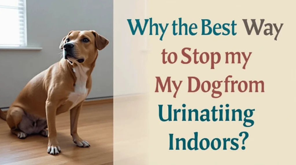 What is the best way to stop my dog from urinating indoors?